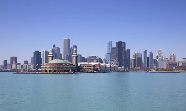 Skyline von Chicago Stockfoto