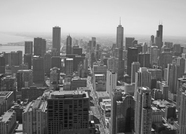 Chicago 'nun hava manzarası