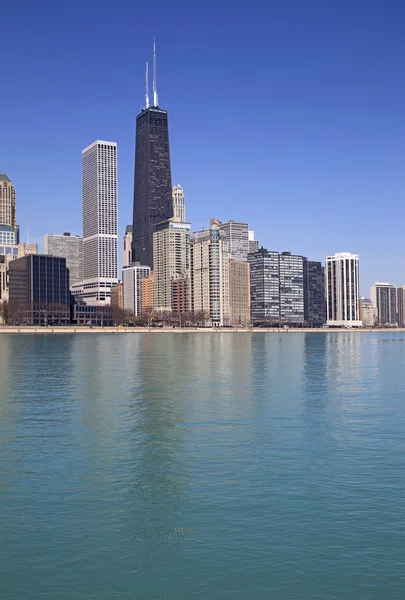 Chicago city skyline — Stock Photo, Image