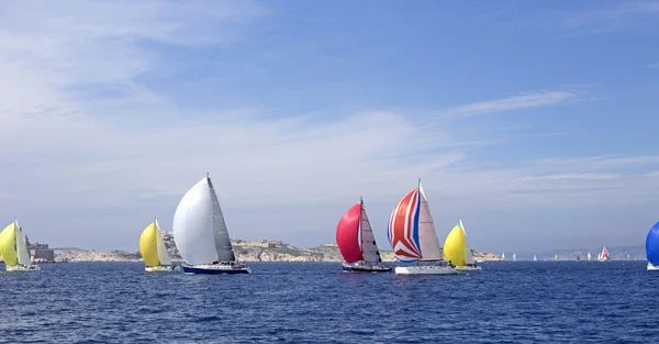 Sailboat race — Stock Photo, Image