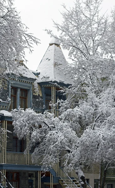 Inverno em Montreal — Fotografia de Stock