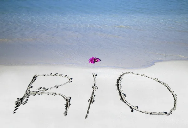 Strand van Rio — Stockfoto