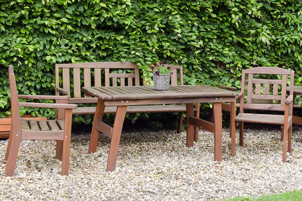 Garden furniture — Stock Photo, Image