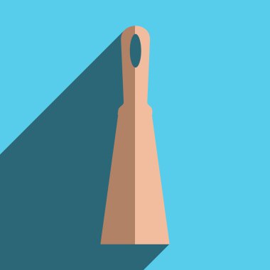 Mala gölgesi ile düz simgeler