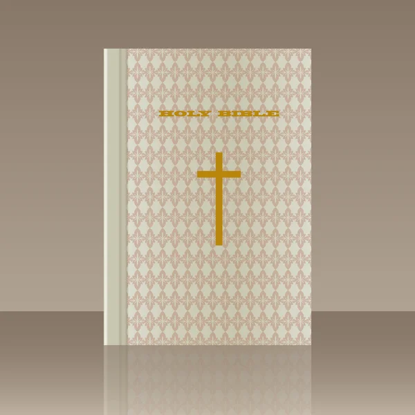 Realistisches Gestaltungselement. Heilige Bibel — Stockvektor