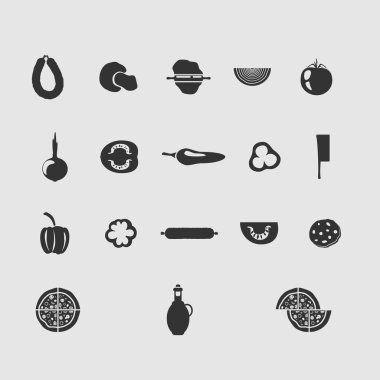 pizza yeni çizim seti