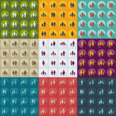 derleme sopa rakamlar üzerinde aile ayarla.