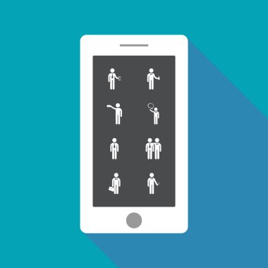 insanlar siluetleri sopa rakam Meclisi