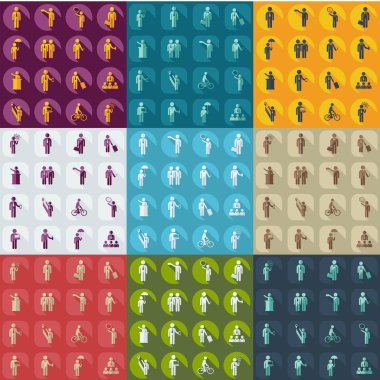 insanlar siluetleri sopa rakam Meclisi