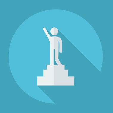 düz simgesi sopa rakam iş Tema