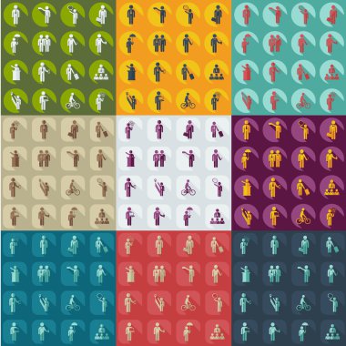 insanlar siluetleri sopa rakam Meclisi