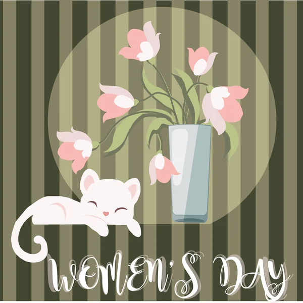 Mothers day, womens day — Stock Vector