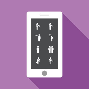 insanlar siluetleri sopa rakam Meclisi