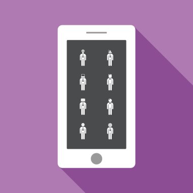 insanlar siluetleri sopa rakam Meclisi