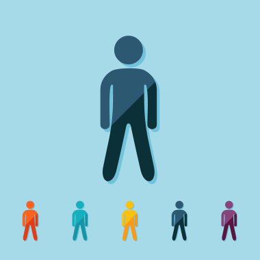 sopa şekil insan silueti