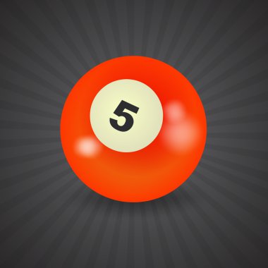 Amerikan bilardo topu sayı 5