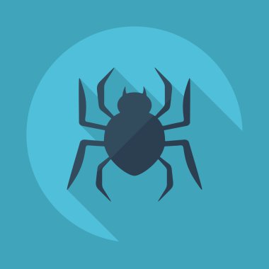 Halloween spider icon clipart