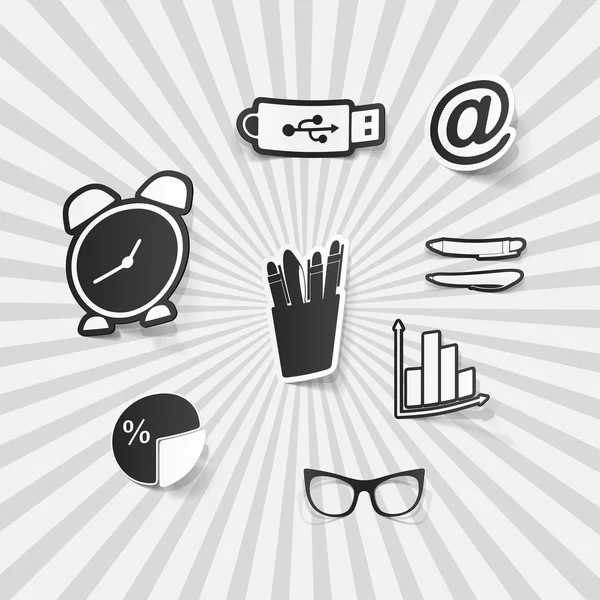 Business icons — Stock Vector