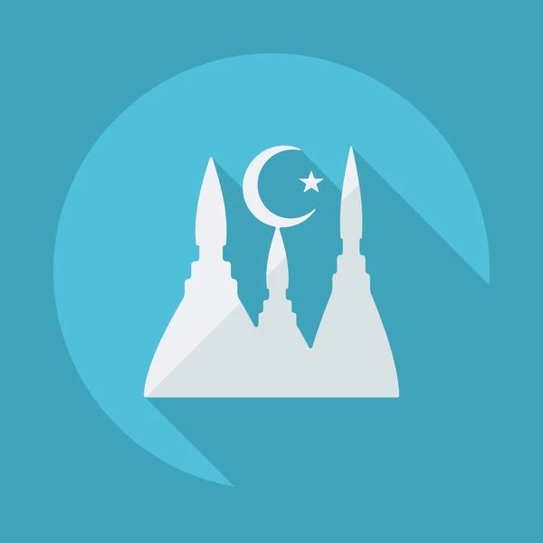 Ramadan kareem mubarak pictogram — Stockvector