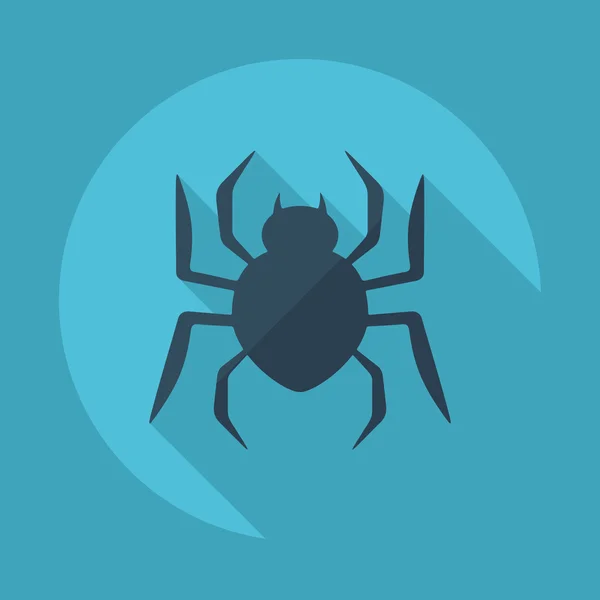 Halloween pavouk ikona — Stockový vektor