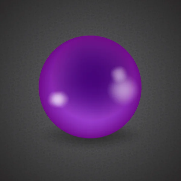 美国的紫色台球 — 图库矢量图片