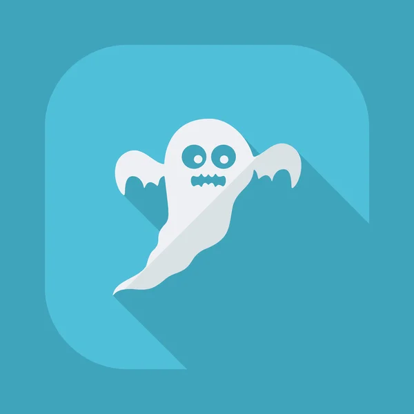Halloween fantasma ícone —  Vetores de Stock