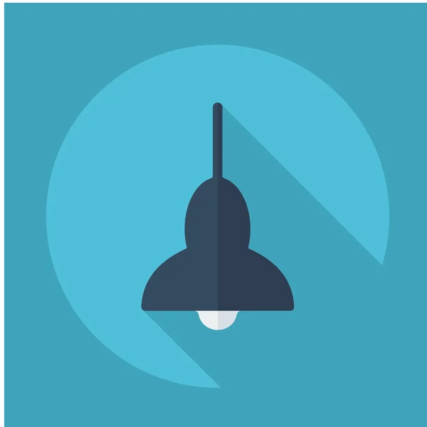 Hanger lamp pictogram — Stockvector