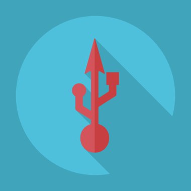 Gölge bağlamak Usb sembolü