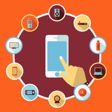 Modern tasarım gölge ile ayarla