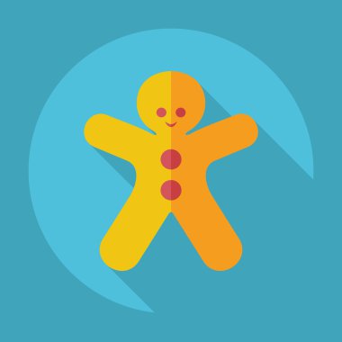 Gölge zencefilli kurabiye adam