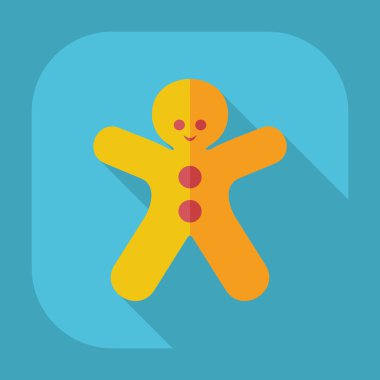 Gölge zencefilli kurabiye adam