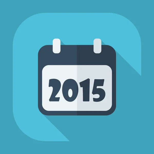 Calendário a inscrição 2015 — Vetor de Stock