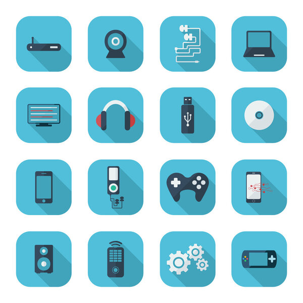 Иконки технологий теней
