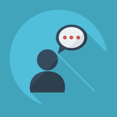 Düz simgesi: düşündüm