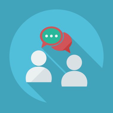 Düz simgesi: düşündüm