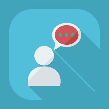 Düz simgesi: düşündüm