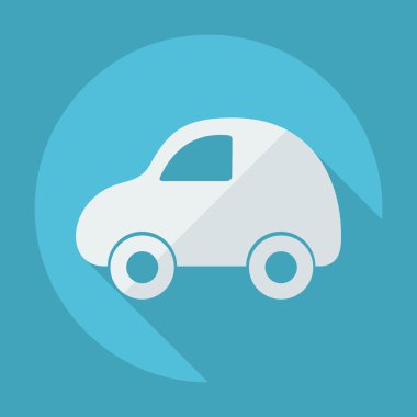 Düz simgesi: oyuncak araba