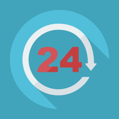 Düz simgesi: 24 Saat