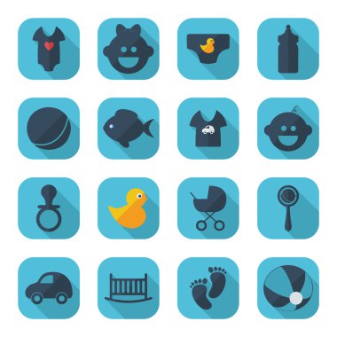 Düz tasarım: bebek