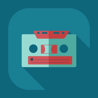 Gölge kaset ile düz modern tasarım