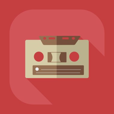 Gölge kaset ile düz modern tasarım