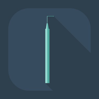 Gölge diş Asansör ile düz modern tasarım