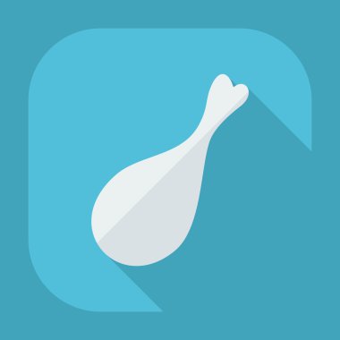 Gölge simgeler etli düz modern tasarım