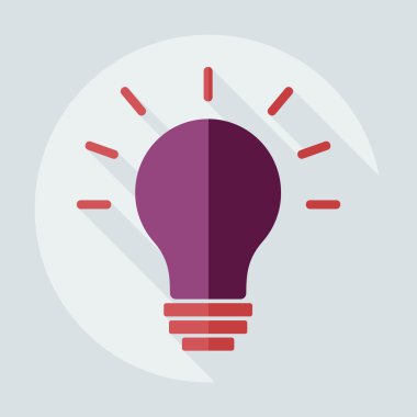 Flat modern design with shadow icons business icon