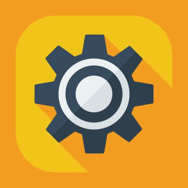 Flat modern design with shadow icons business icon