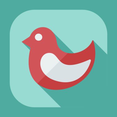 Flat modern design with shadow icons business icon