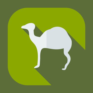 Düz kavramı, gölge deve ile set modern tasarımı