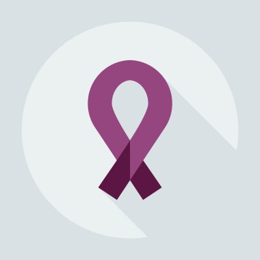 Gölge simgeler aile ile düz modern tasarım