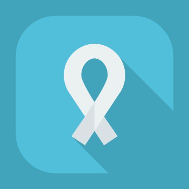 Gölge simgeler aile ile düz modern tasarım