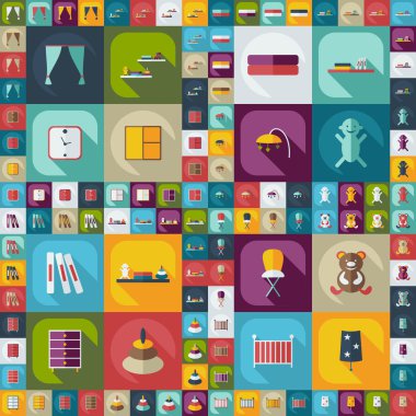 Düz kavramı, modern tasarım ile gölge kreş